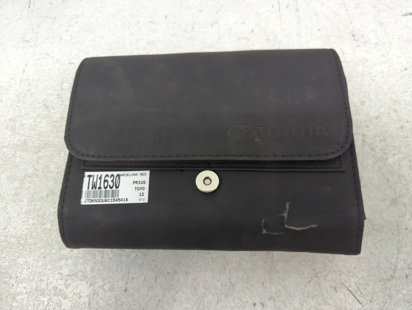 2012 Toyota Prius Owners Manual Book Guide P/N:01999-47704 OM47704U OEM Used Auto Parts - Oemusedautoparts1.com