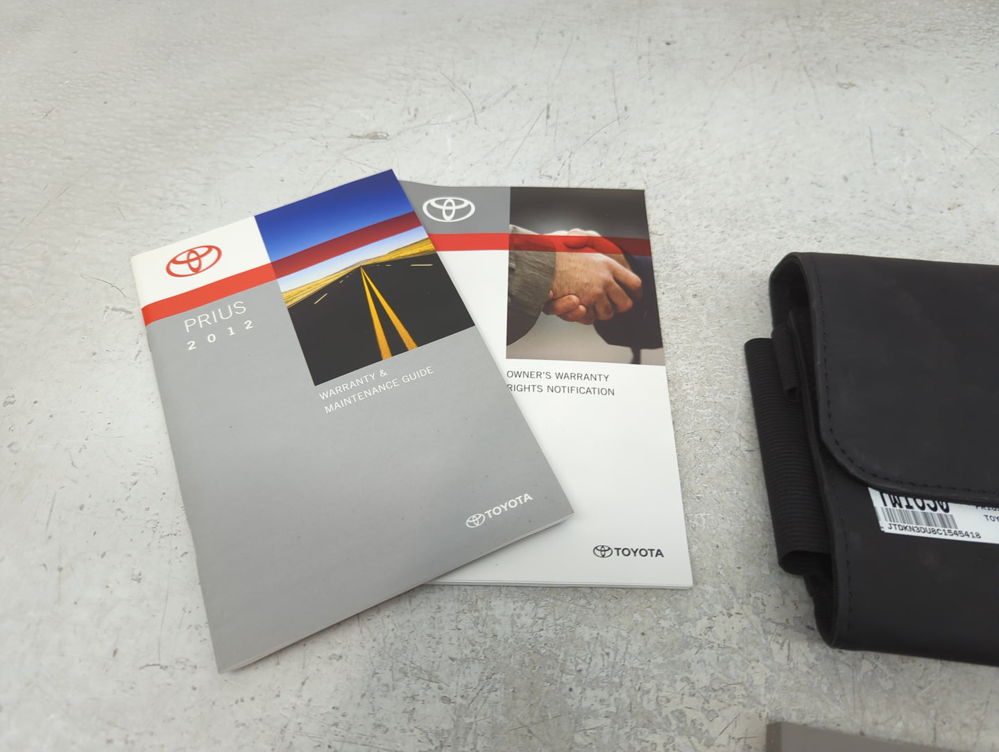2012 Toyota Prius Owners Manual Book Guide P/N:01999-47704 OM47704U OEM Used Auto Parts - Oemusedautoparts1.com