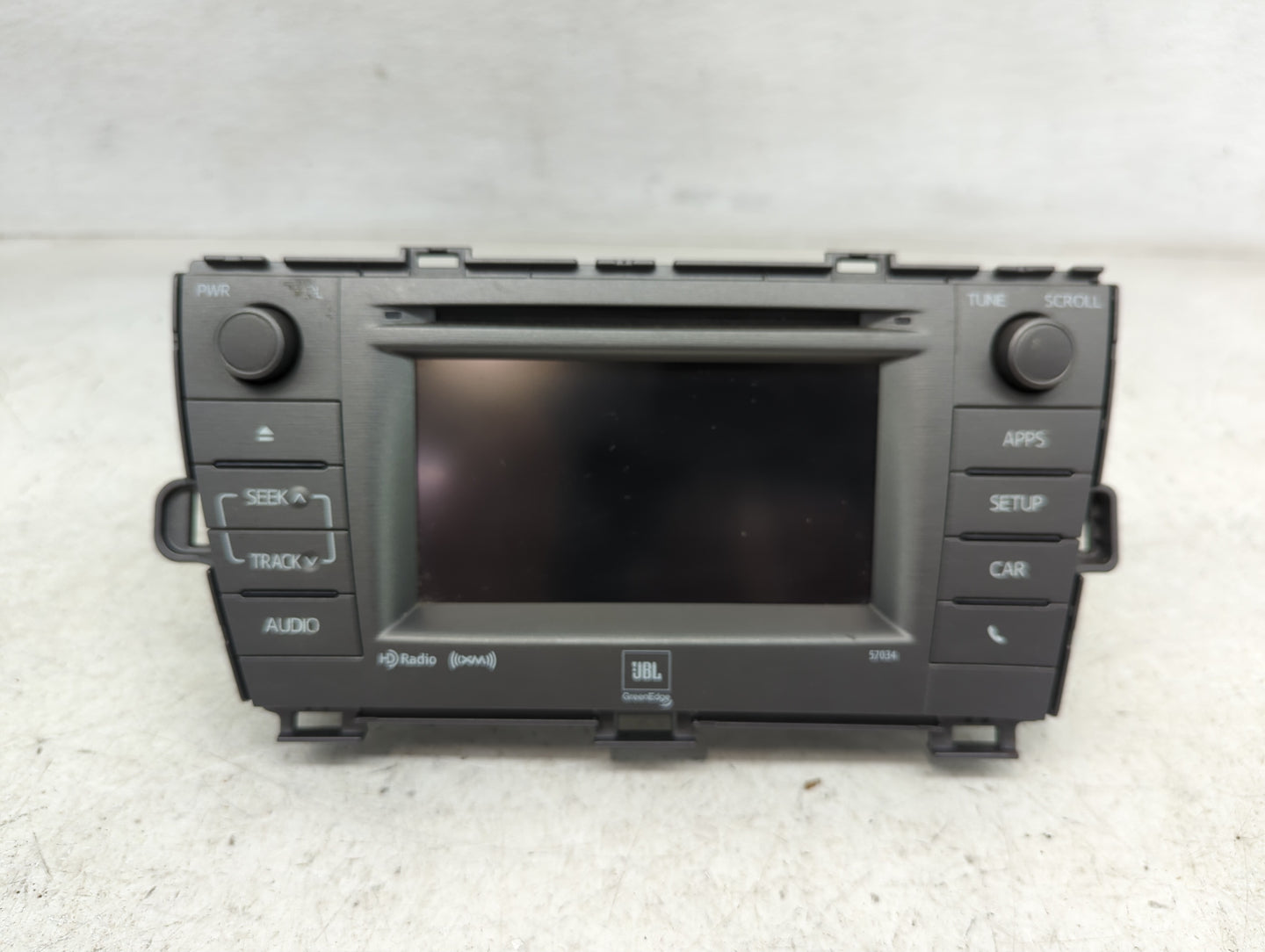 2012-2015 Toyota Prius Radio AM FM Cd Player Receiver Replacement P/N:86140-47180 Fits Fits 2012 2013 2014 2015 OEM Used Aut