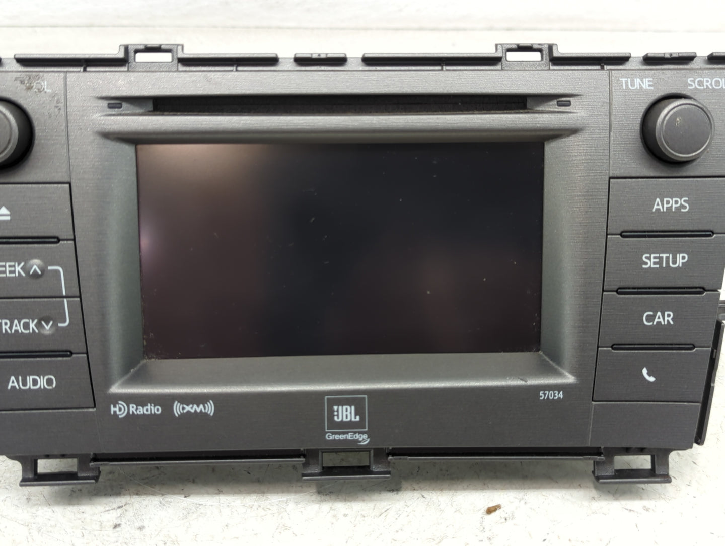 2012-2015 Toyota Prius Radio AM FM Cd Player Receiver Replacement P/N:86140-47180 Fits Fits 2012 2013 2014 2015 OEM Used Aut