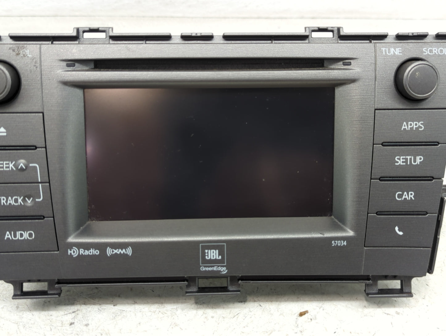 2012-2015 Toyota Prius Radio AM FM Cd Player Receiver Replacement P/N:86140-47180 Fits Fits 2012 2013 2014 2015 OEM Used Aut