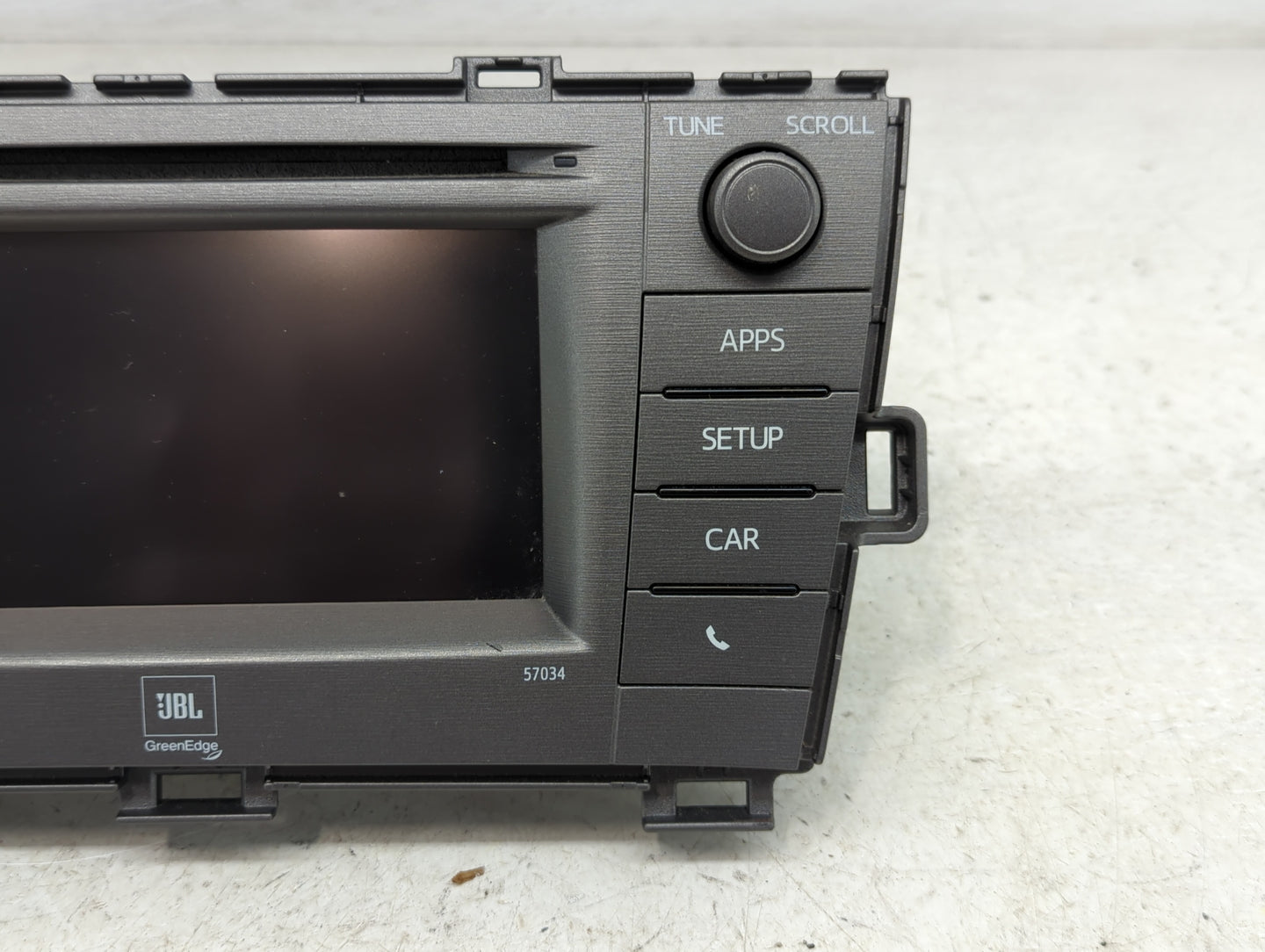 2012-2015 Toyota Prius Radio AM FM Cd Player Receiver Replacement P/N:86140-47180 Fits Fits 2012 2013 2014 2015 OEM Used Aut