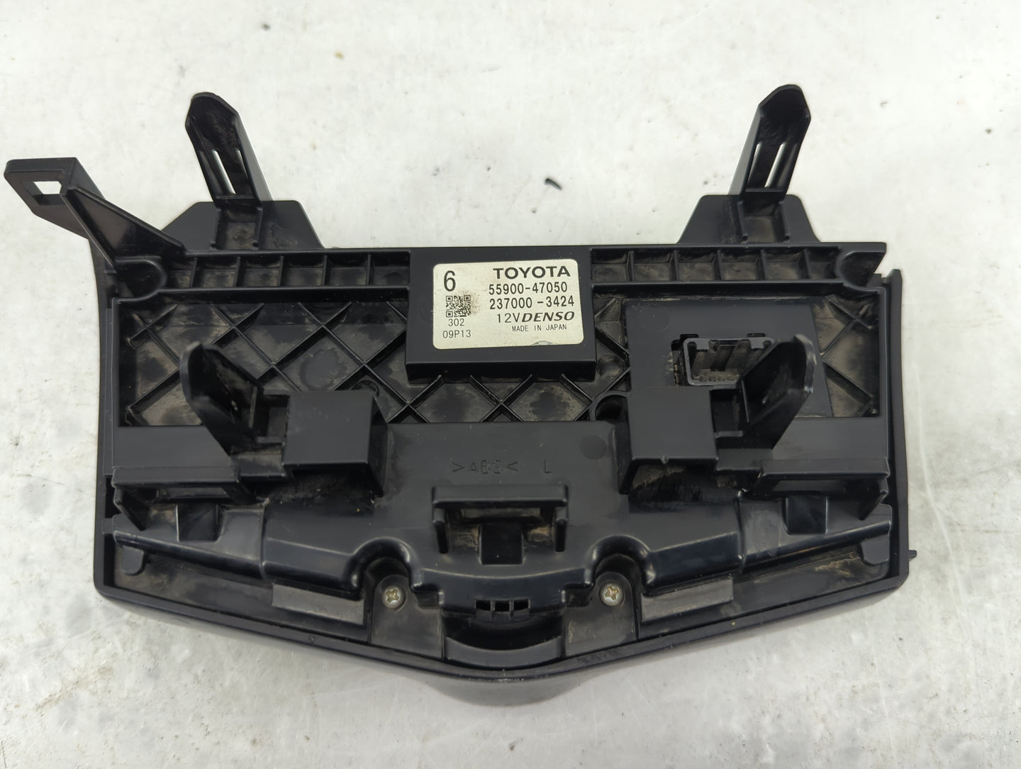 2012-2013 Toyota Prius Climate Control Module Temperature AC/Heater Replacement P/N:55900-47050 237000-3424 Fits Fits 2012 2