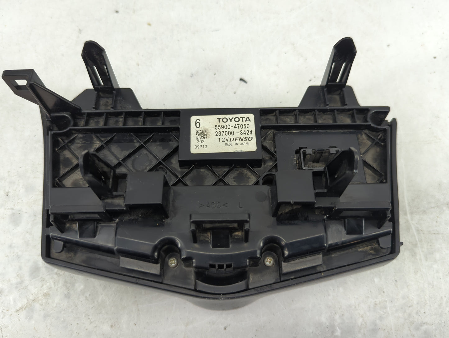 2012-2013 Toyota Prius Climate Control Module Temperature AC/Heater Replacement P/N:55900-47050 237000-3424 Fits Fits 2012 2