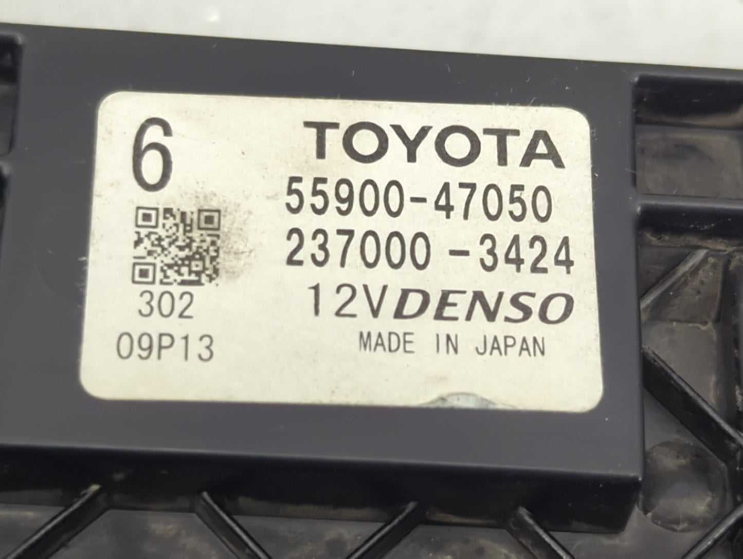 2012-2013 Toyota Prius Climate Control Module Temperature AC/Heater Replacement P/N:55900-47050 237000-3424 Fits Fits 2012 2