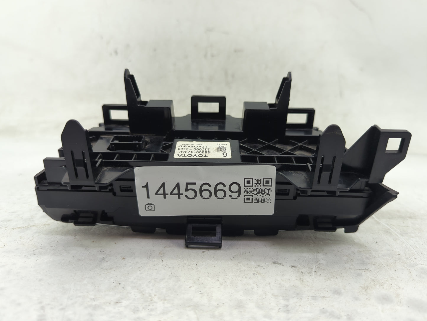 2012-2013 Toyota Prius Climate Control Module Temperature AC/Heater Replacement P/N:55900-47050 237000-3424 Fits Fits 2012 2