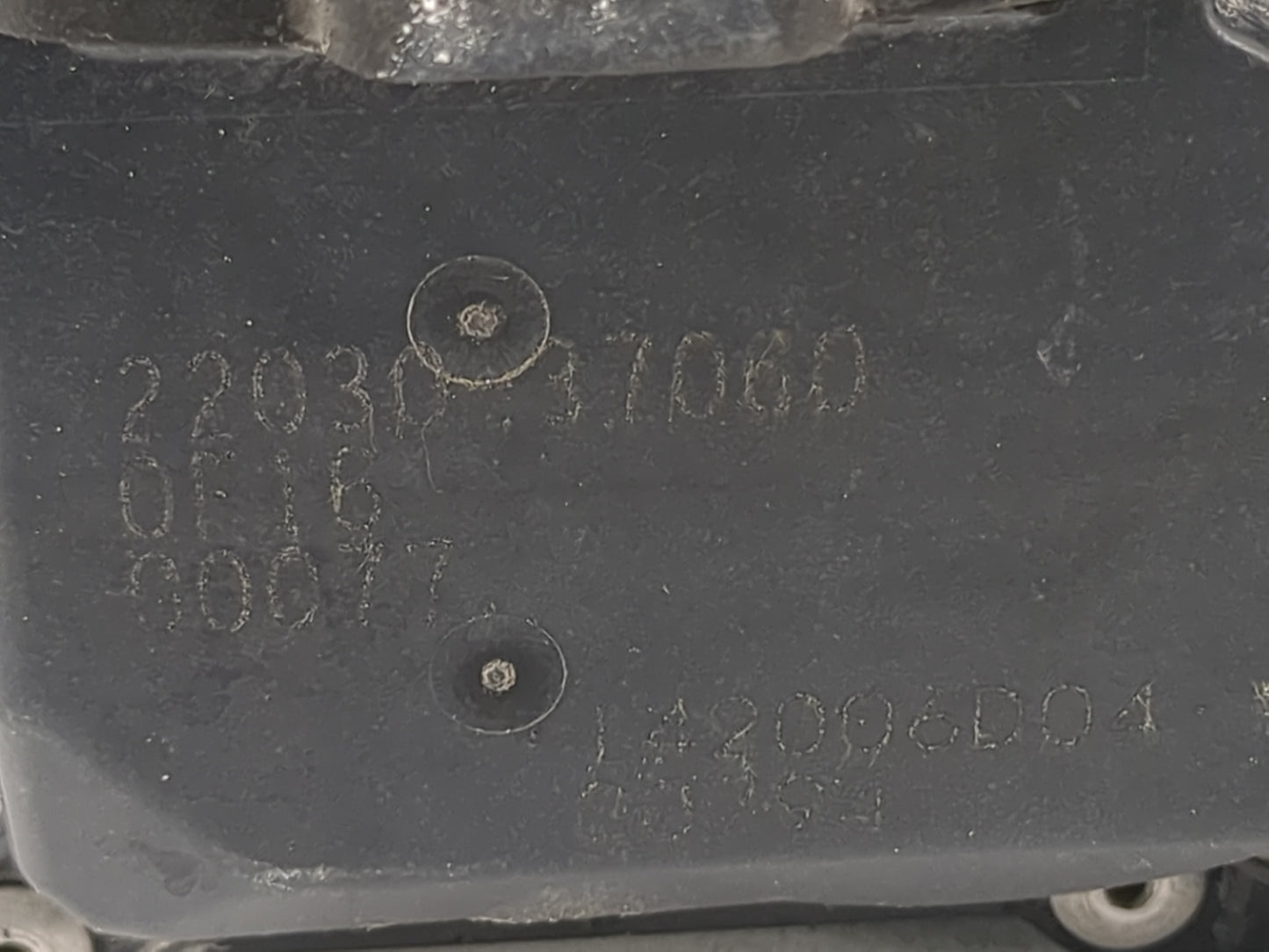 2010-2022 Toyota Prius Throttle Body P/N:22030-37060 Fits Fits 2010 2011 2012 2013 2014 2015 2016 2017 2018 2019 2020 2021 2