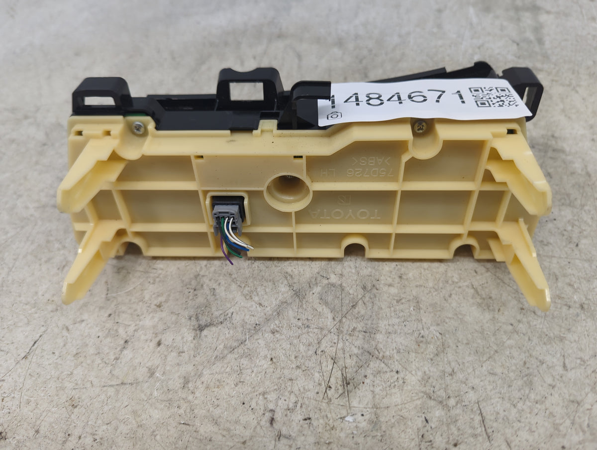 2012 Toyota Prius Climate Control Module Temperature AC/Heater Replacement P/N:75D726 Fits OEM Used Auto Parts - Oemusedauto