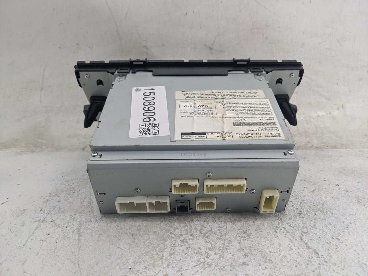 2012-2015 Toyota Prius Radio AM FM Cd Player Receiver Replacement P/N:86140-47050 CV-VS01E64D Fits Fits 2012 2013 2014 2015 