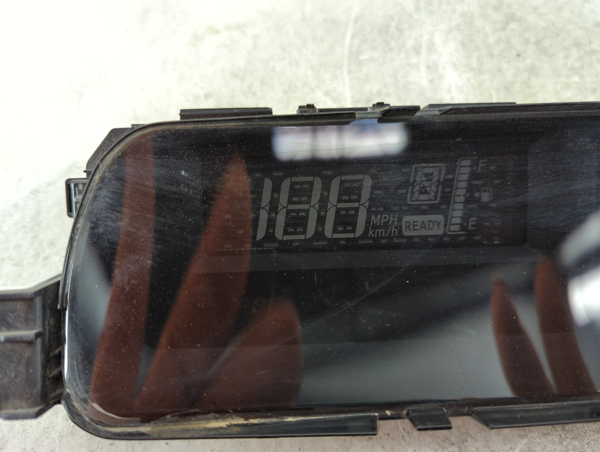 2012-2013 Toyota Prius Instrument Cluster Speedometer Gauges P/N:83800-5CF80 457300-4512 Miles: Fits Fits 2012 2013 OEM Used