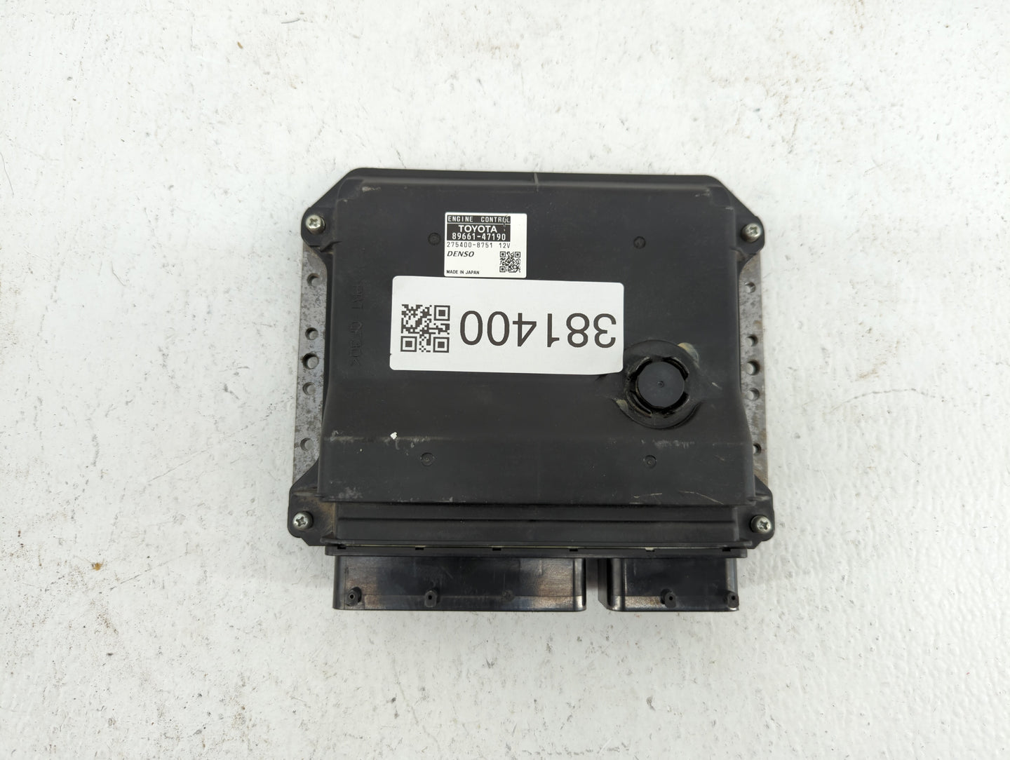 2012-2013 Toyota Prius PCM Engine Control Computer ECU ECM PCU OEM P/N:89661-47191 89661-47190 Fits Fits 2012 2013 OEM Used 