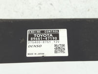 2012-2013 Toyota Prius PCM Engine Control Computer ECU ECM PCU OEM P/N:89661-47191 89661-47190 Fits Fits 2012 2013 OEM Used 
