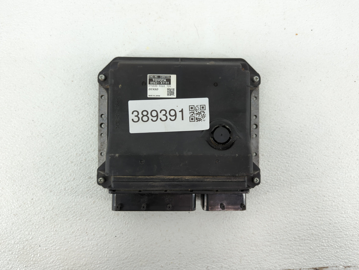 2012-2013 Toyota Prius PCM Engine Control Computer ECU ECM PCU OEM P/N:89661-47191 89661-47190 Fits Fits 2012 2013 OEM Used 