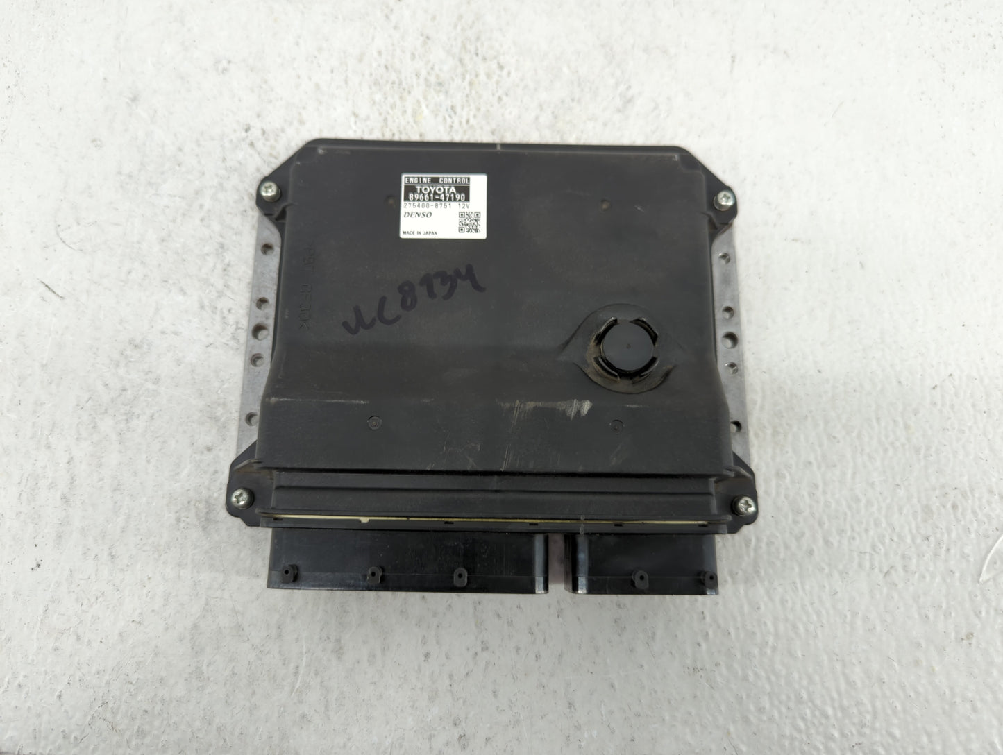 2012-2013 Toyota Prius PCM Engine Control Computer ECU ECM PCU OEM P/N:89661-47191 89661-47190 Fits Fits 2012 2013 OEM Used 