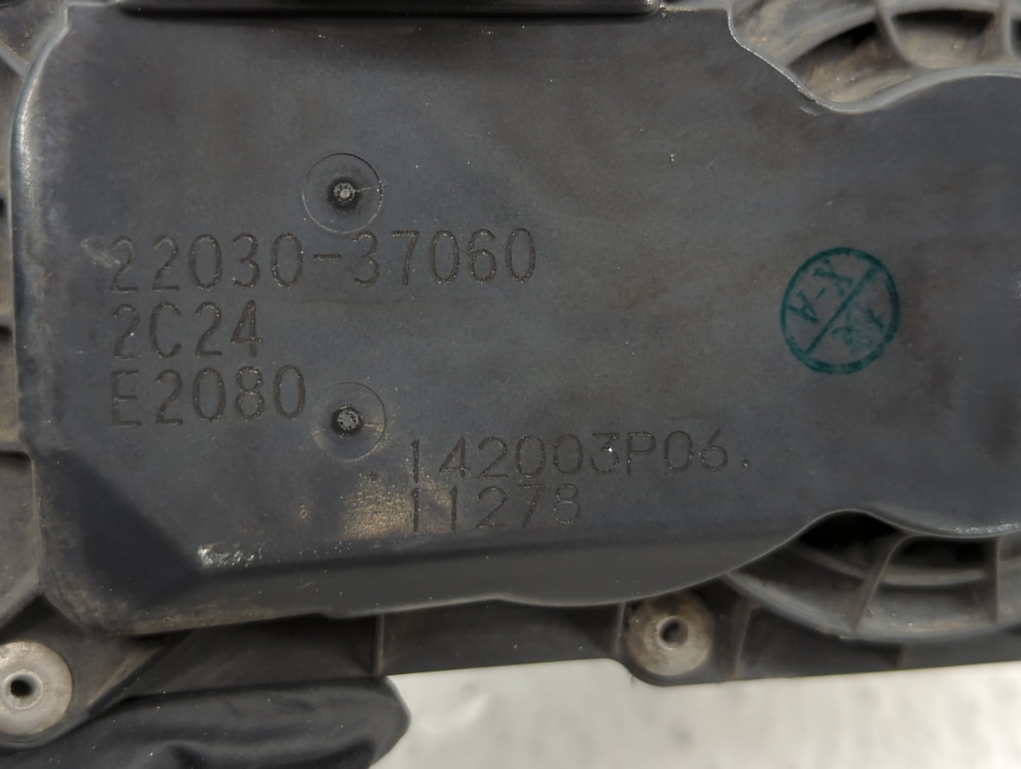 2010-2022 Toyota Prius Throttle Body P/N:22030-37060 Fits Fits 2010 2011 2012 2013 2014 2015 2016 2017 2018 2019 2020 2021 2