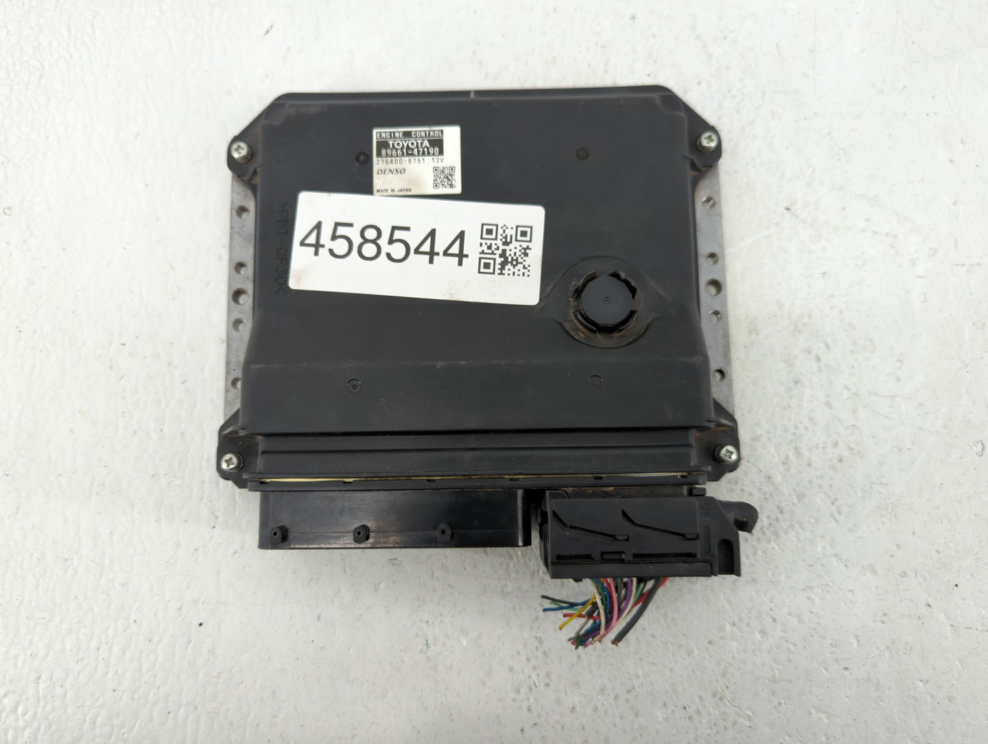 2012-2013 Toyota Prius PCM Engine Control Computer ECU ECM PCU OEM P/N:89661-47191 89661-47190 Fits Fits 2012 2013 OEM Used 