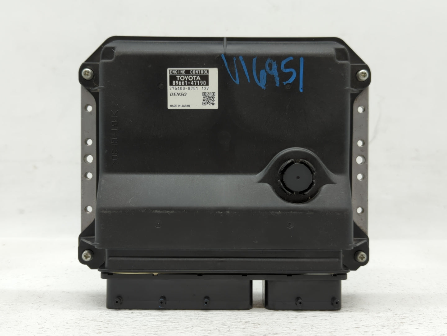 2012-2013 Toyota Prius PCM Engine Control Computer ECU ECM PCU OEM P/N:89661-47191 89661-47190 Fits Fits 2012 2013 OEM Used 