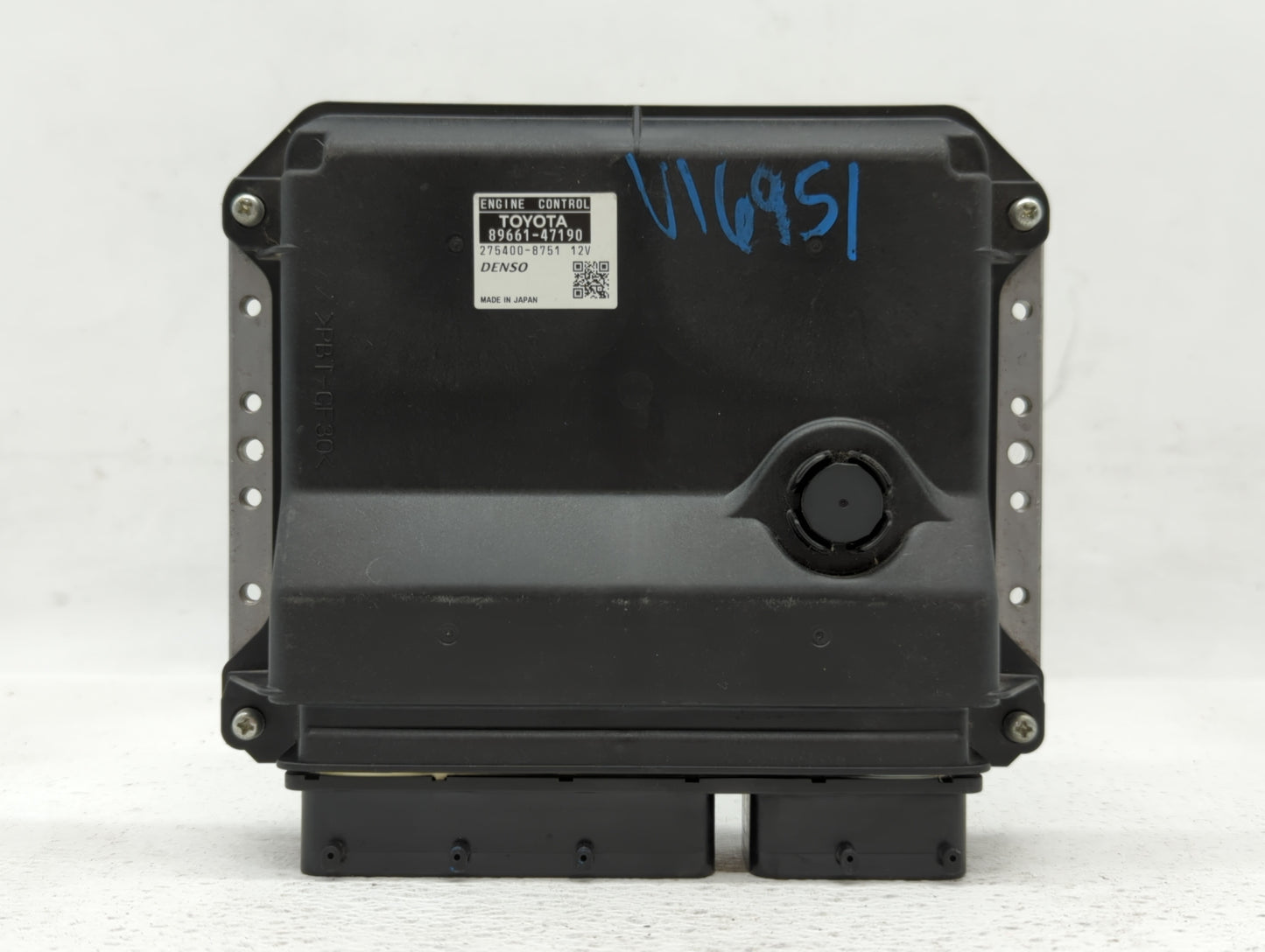 2012-2013 Toyota Prius PCM Engine Control Computer ECU ECM PCU OEM P/N:89661-47191 89661-47190 Fits Fits 2012 2013 OEM Used 