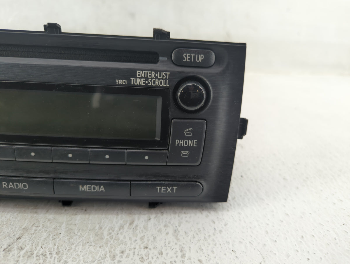 Toyota Prius Am Fm Cd Player Radio Receiver 568222 - Oemusedautoparts1.com
