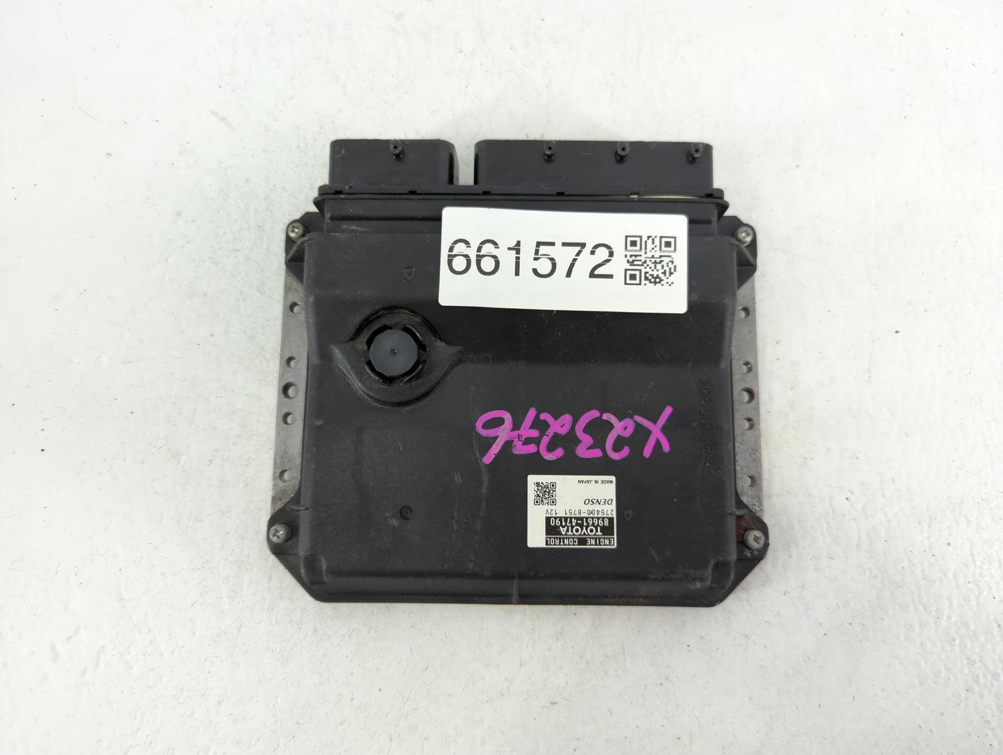 2012-2013 Toyota Prius PCM Engine Control Computer ECU ECM PCU OEM P/N:275400-8751 12V 89661-47190 Fits Fits 2012 2013 OEM U