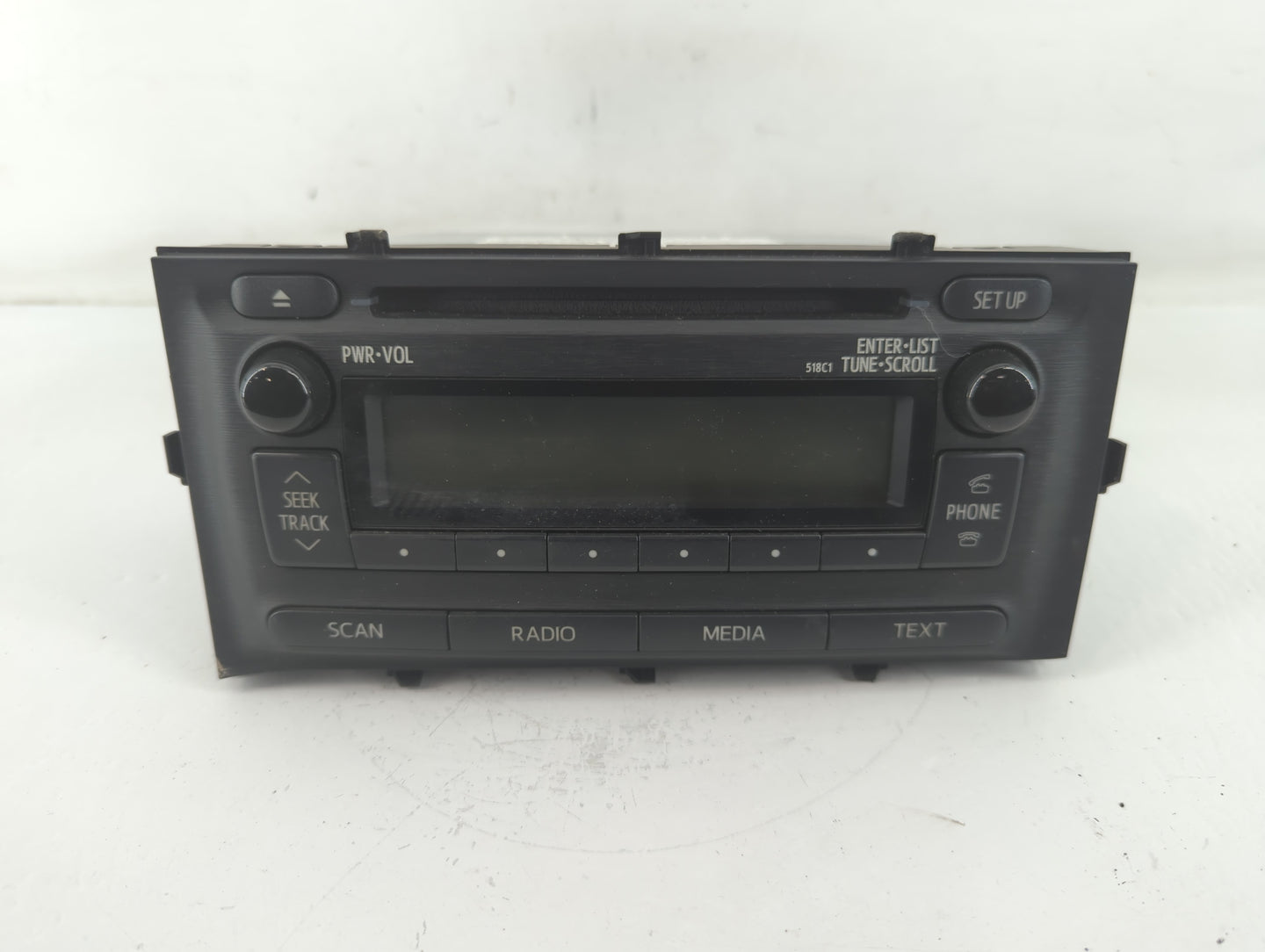 2012-2014 Toyota Prius Radio AM FM Cd Player Receiver Replacement P/N:86120-52D10 Fits Fits 2012 2013 2014 OEM Used Auto Par