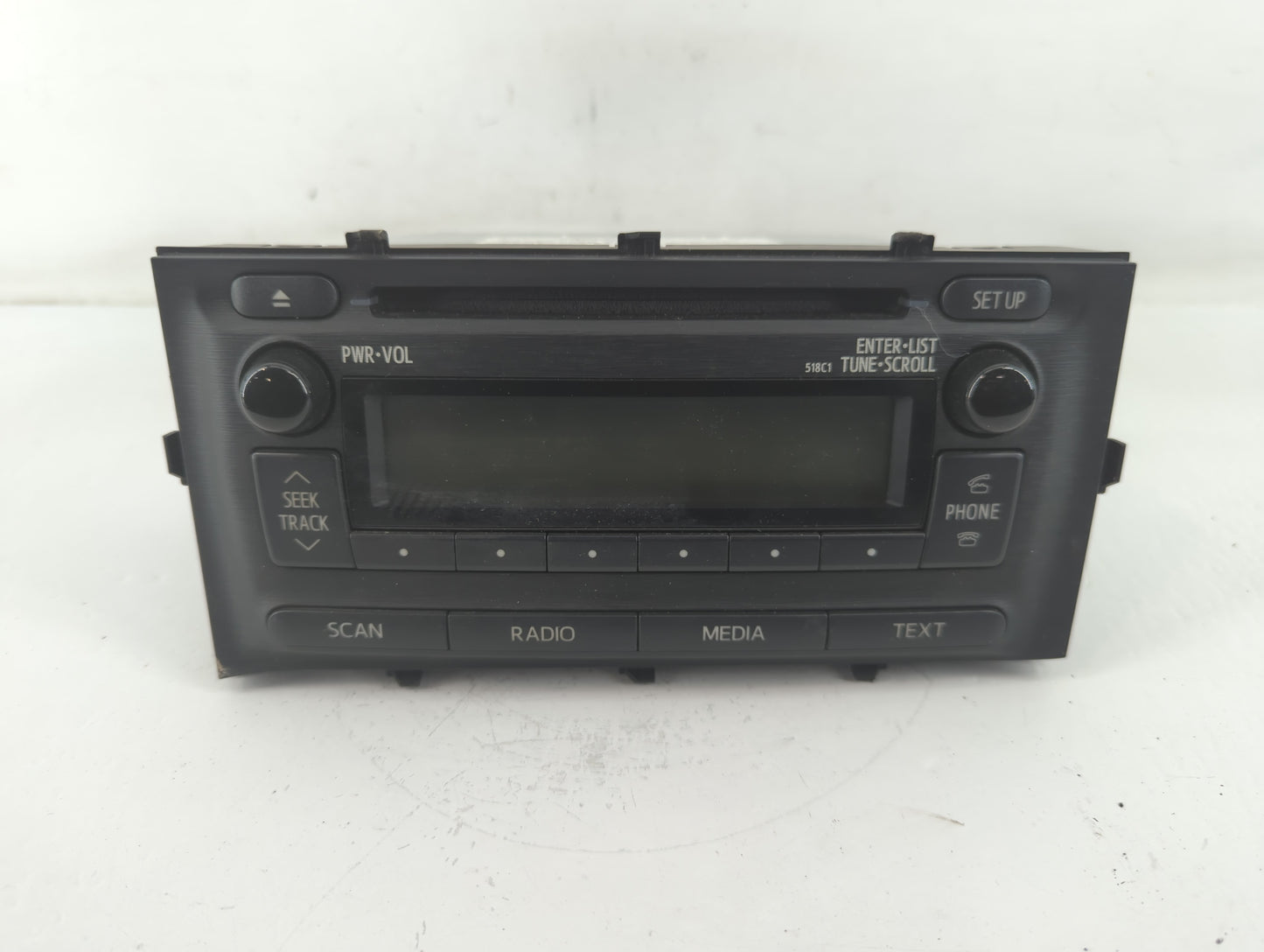 2012-2014 Toyota Prius Radio AM FM Cd Player Receiver Replacement P/N:86120-52D10 Fits Fits 2012 2013 2014 OEM Used Auto Par