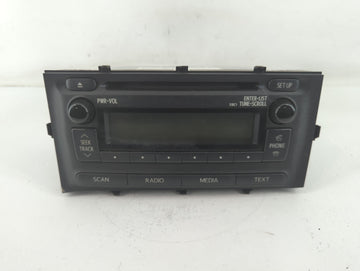 2012-2014 Toyota Prius Radio AM FM Cd Player Receiver Replacement P/N:86120-52D10 Fits Fits 2012 2013 2014 OEM Used Auto Par