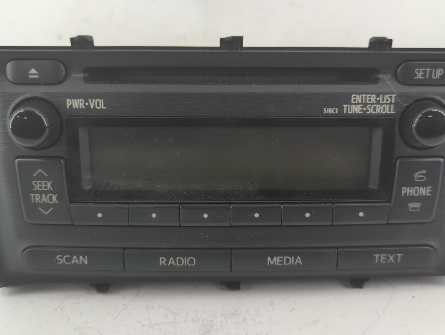 2012-2014 Toyota Prius Radio AM FM Cd Player Receiver Replacement P/N:86120-52D10 Fits Fits 2012 2013 2014 OEM Used Auto Par