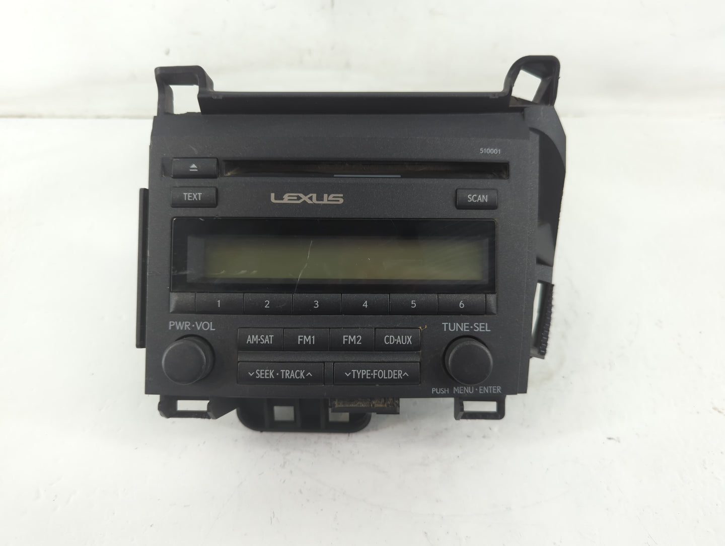 2012-2014 Toyota Prius Radio AM FM Cd Player Receiver Replacement P/N:86120-76051 Fits Fits 2012 2013 2014 OEM Used Auto Par