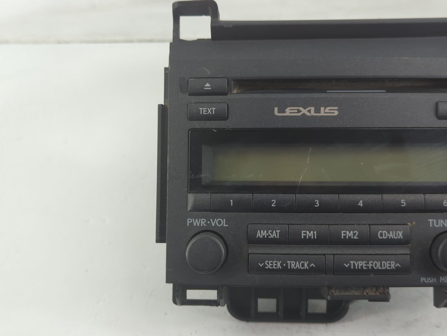 2012-2014 Toyota Prius Radio AM FM Cd Player Receiver Replacement P/N:86120-76051 Fits Fits 2012 2013 2014 OEM Used Auto Par