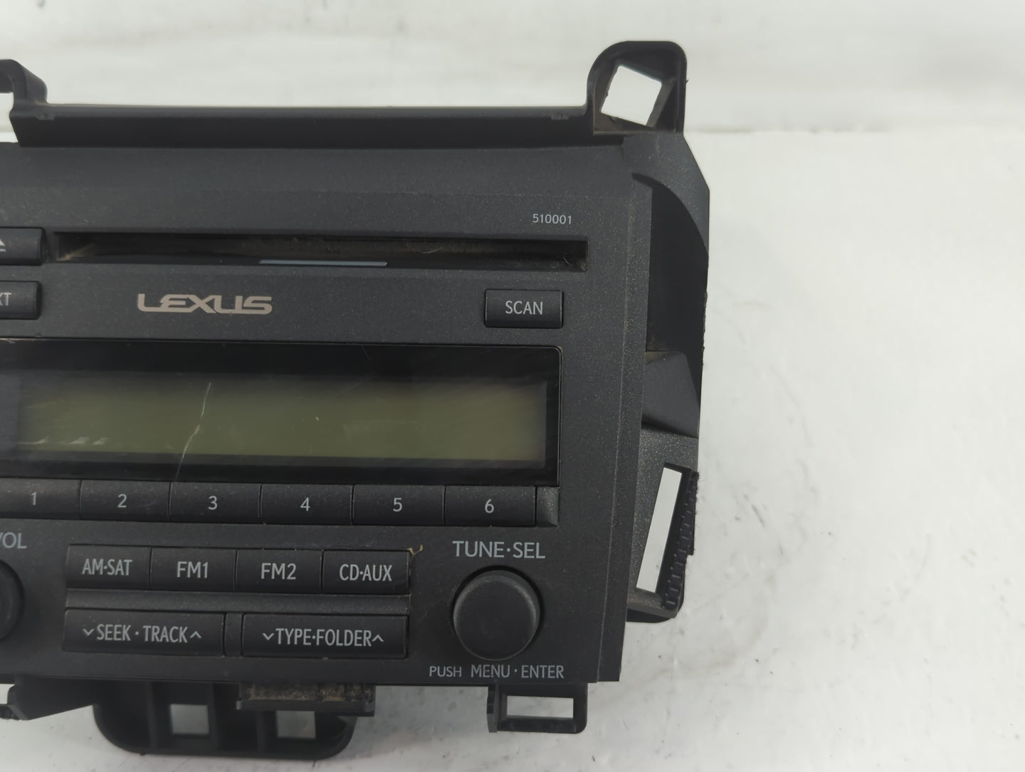 2012-2014 Toyota Prius Radio AM FM Cd Player Receiver Replacement P/N:86120-76051 Fits Fits 2012 2013 2014 OEM Used Auto Par