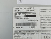 2012-2014 Toyota Prius Radio AM FM Cd Player Receiver Replacement P/N:CQ-JS01E14D 86120-52D10 Fits Fits 2012 2013 2014 OEM U