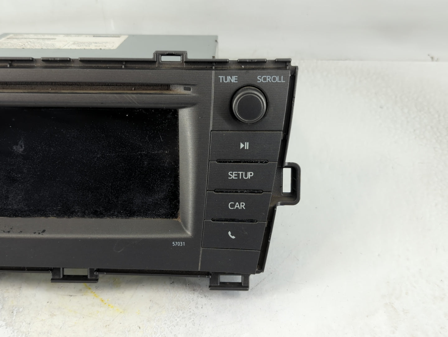 2012-2015 Toyota Prius Radio AM FM Cd Player Receiver Replacement P/N:86140-47050 Fits Fits 2012 2013 2014 2015 OEM Used Aut