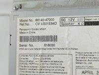 2012-2015 Toyota Prius Radio AM FM Cd Player Receiver Replacement P/N:86140-47050 Fits Fits 2012 2013 2014 2015 OEM Used Aut