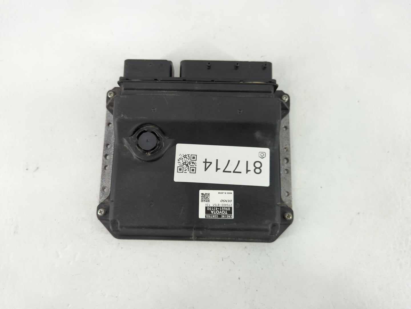 2012-2013 Toyota Prius PCM Engine Control Computer ECU ECM PCU OEM P/N:89661-47190 Fits Fits 2012 2013 OEM Used Auto Parts -