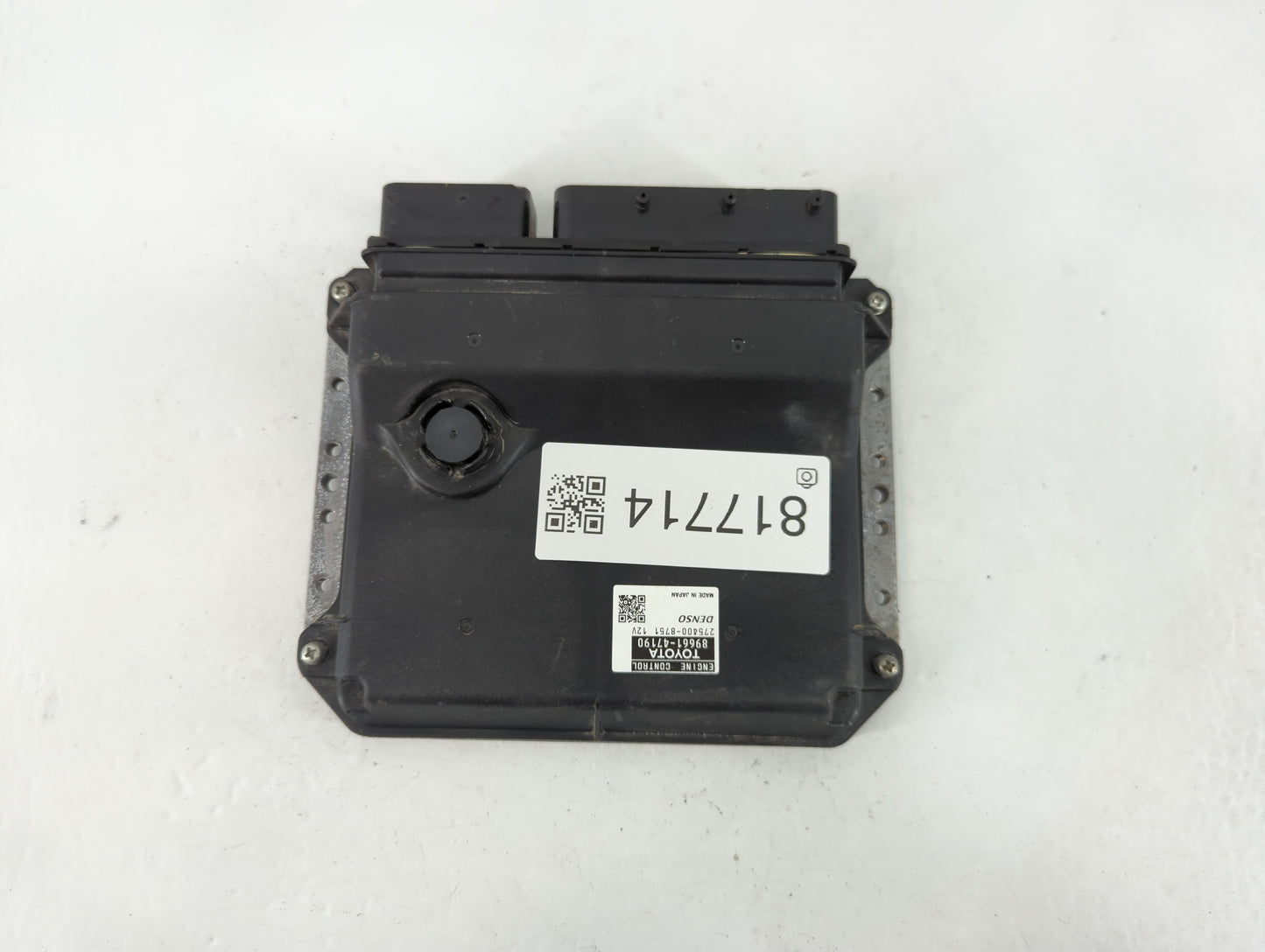 2012-2013 Toyota Prius PCM Engine Control Computer ECU ECM PCU OEM P/N:89661-47190 Fits Fits 2012 2013 OEM Used Auto Parts -