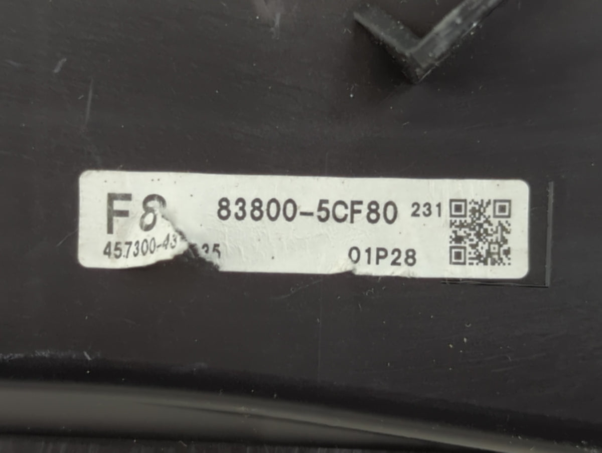 2012 Toyota Prius Instrument Cluster Speedometer Gauges P/N:83800-5CF80 Miles:94K Fits OEM Used Auto Parts - Oemusedautopart