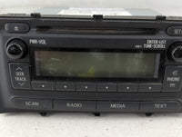 2012 Toyota Prius Radio AM FM Cd Player Receiver Replacement P/N:86120-52D10 Fits OEM Used Auto Parts - Oemusedautoparts1.co