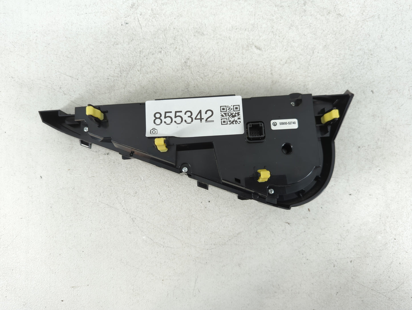 2012 Toyota Prius Climate Control Module Temperature AC/Heater Replacement Fits OEM Used Auto Parts - Oemusedautoparts1.com