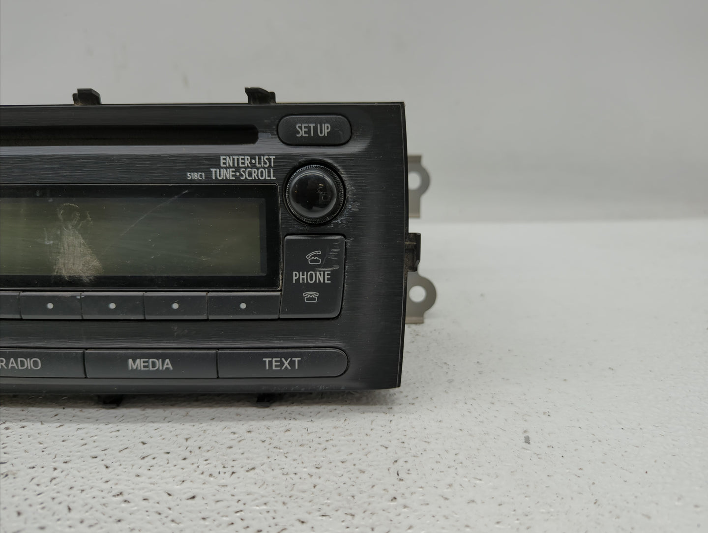 2012-2014 Toyota Prius C Radio AM FM Cd Player Receiver Replacement P/N:86120-52D10 Fits Fits 2012 2013 2014 OEM Used Auto P