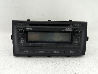 compare product 2012-2014 Toyota Prius C Radio AM FM Cd Player Receiver Replacement P/N:86120-52D10 Fits Fits 2012 2013 2014 OEM Used Auto Parts