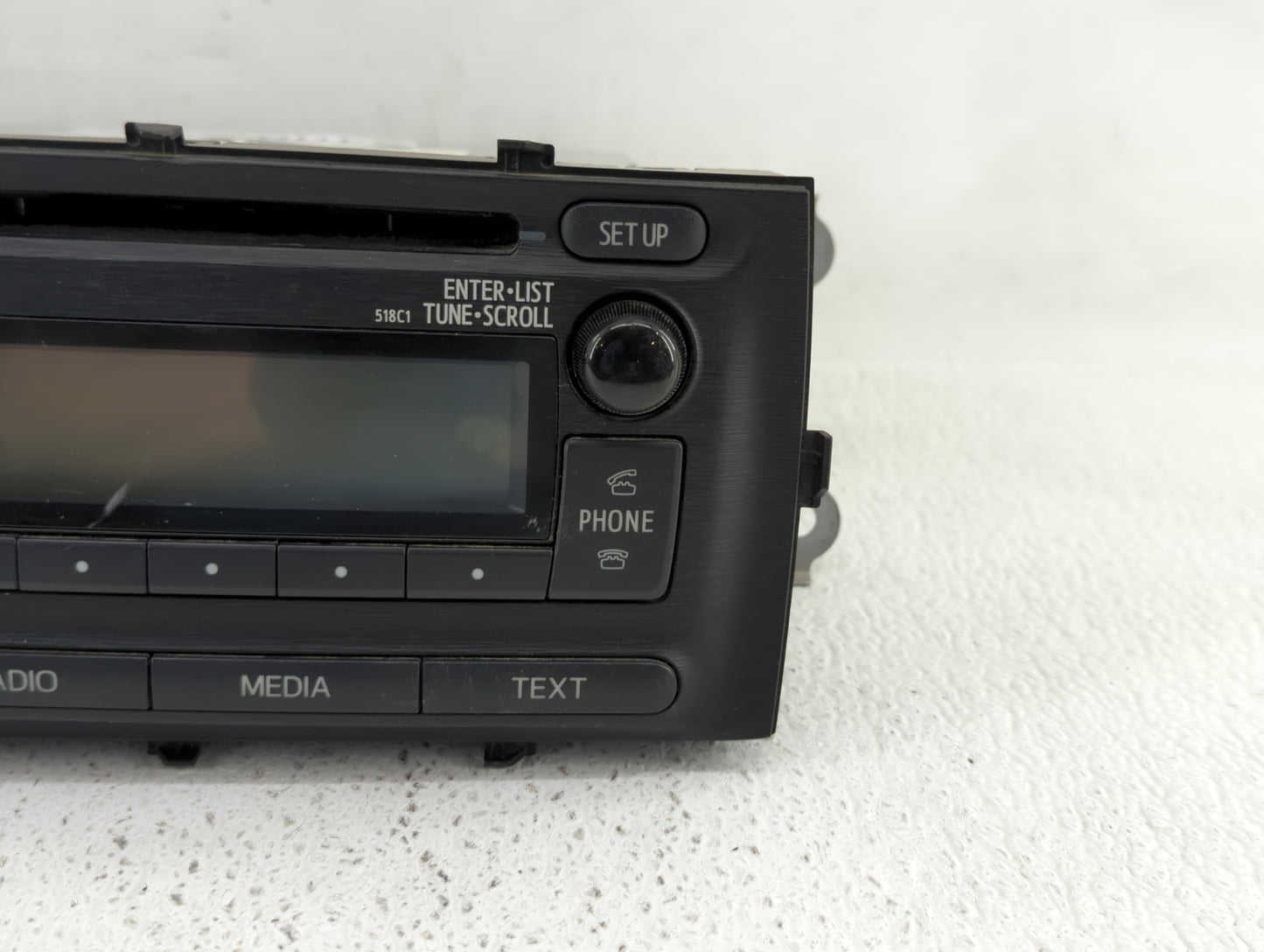 2012-2014 Toyota Prius C Radio AM FM Cd Player Receiver Replacement P/N:86120-52D10 Fits Fits 2012 2013 2014 OEM Used Auto P