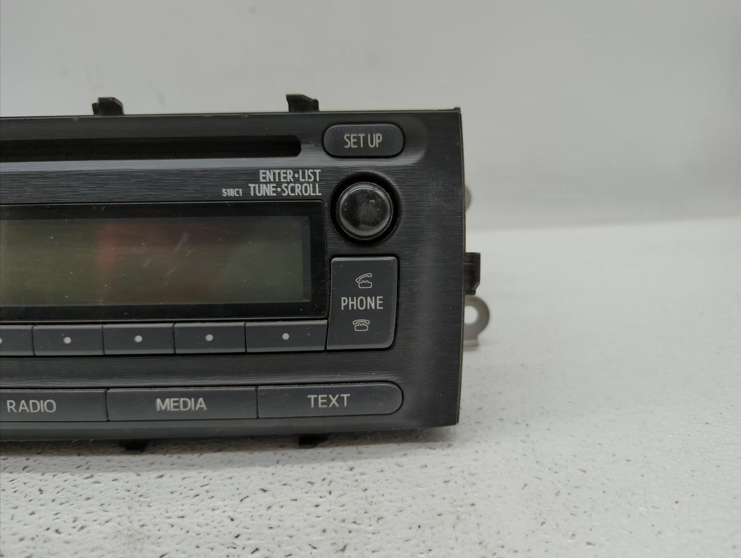 2012-2014 Toyota Prius C Radio AM FM Cd Player Receiver Replacement P/N:86120-52D10 Fits Fits 2012 2013 2014 OEM Used Auto P