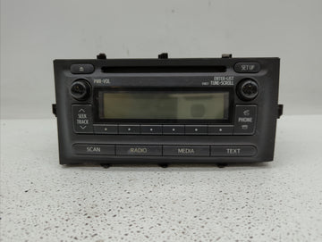 2012-2014 Toyota Prius C Radio AM FM Cd Player Receiver Replacement P/N:86120-52D10 Fits Fits 2012 2013 2014 OEM Used Auto P