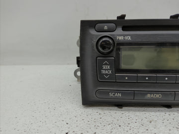 2012-2014 Toyota Prius C Radio AM FM Cd Player Receiver Replacement P/N:86120-52D10 Fits Fits 2012 2013 2014 OEM Used Auto Parts