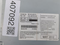 2012-2014 Toyota Prius C Am Fm Cd Player Radio Receiver 407092 - Oemusedautoparts1.com