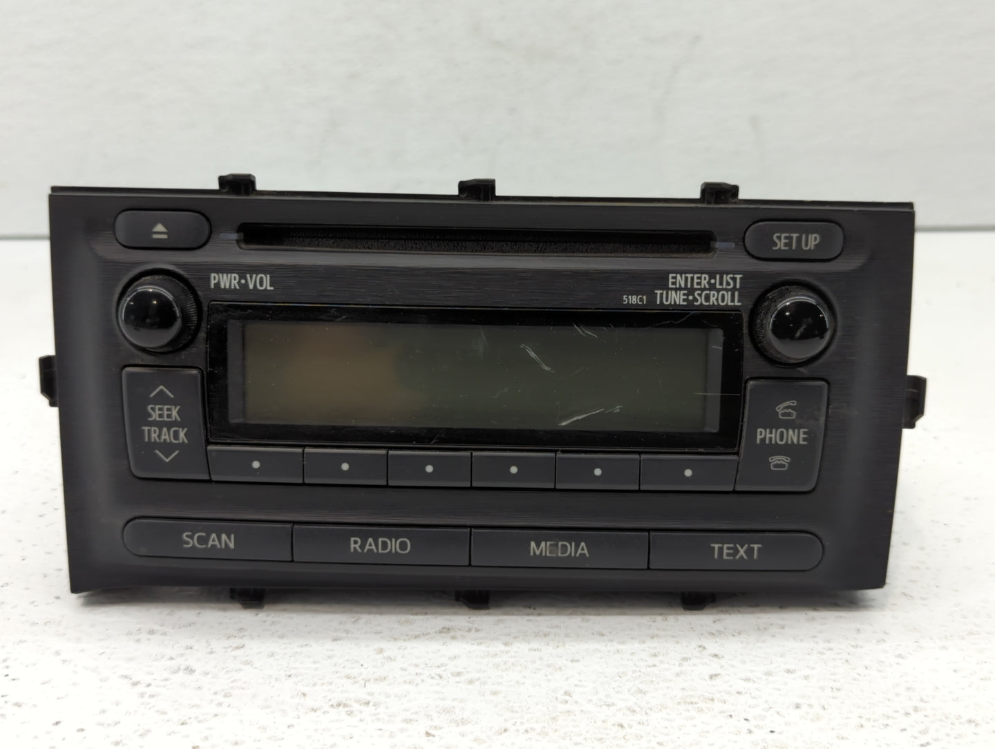 2012-2014 Toyota Prius C Am Fm Cd Player Radio Receiver - Oemusedautoparts1.com