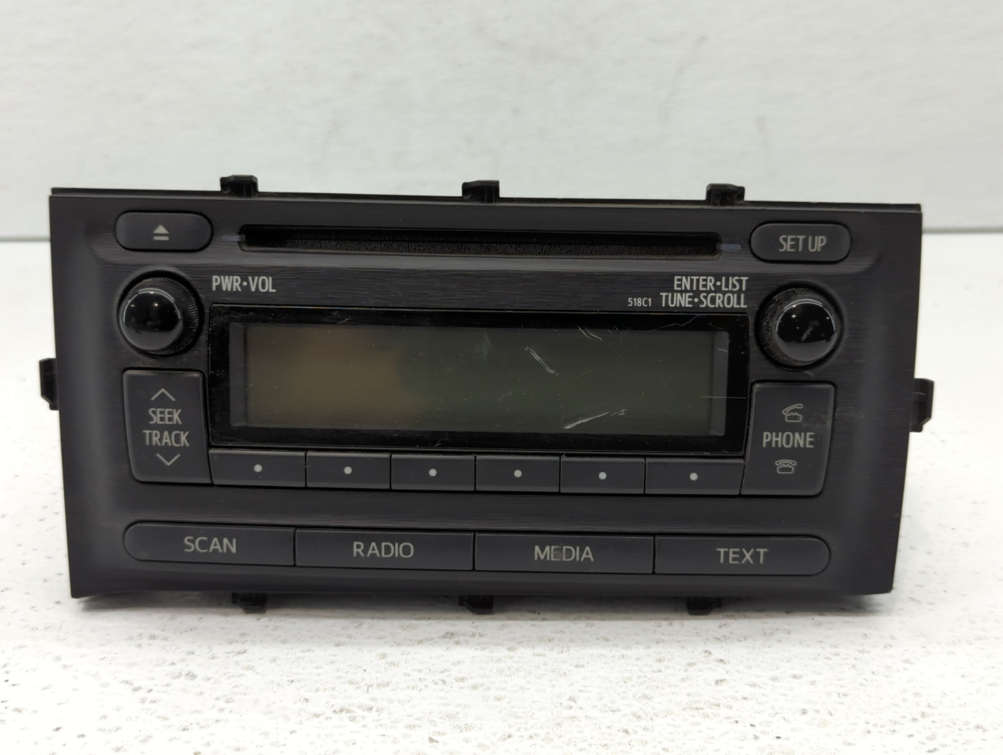 2012-2014 Toyota Prius C Am Fm Cd Player Radio Receiver - Oemusedautoparts1.com