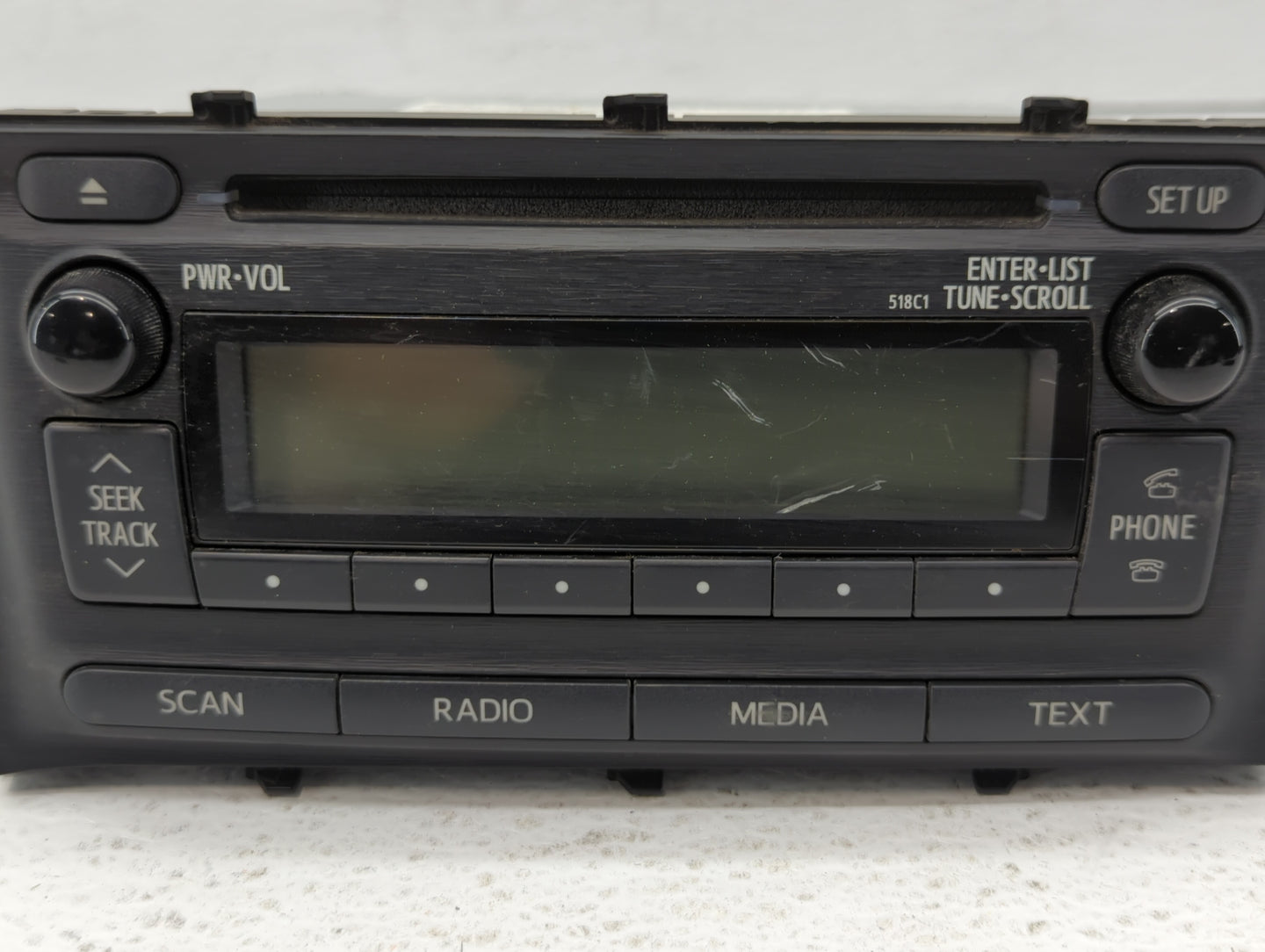 2012-2014 Toyota Prius C Am Fm Cd Player Radio Receiver - Oemusedautoparts1.com
