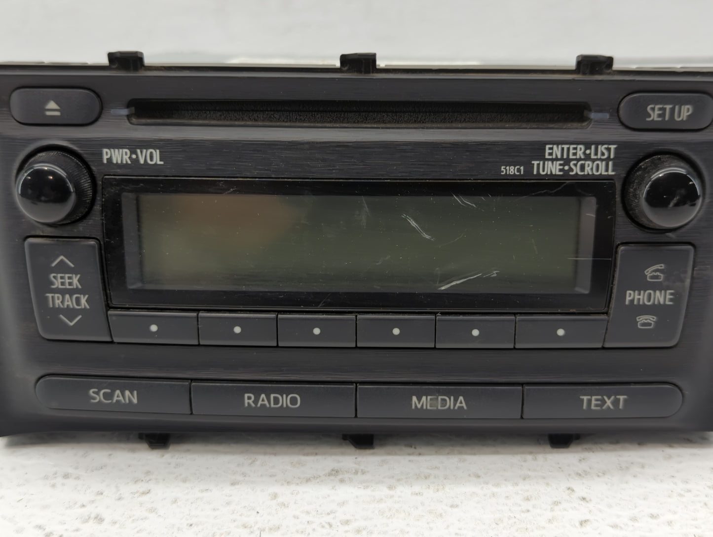 2012-2014 Toyota Prius C Am Fm Cd Player Radio Receiver - Oemusedautoparts1.com